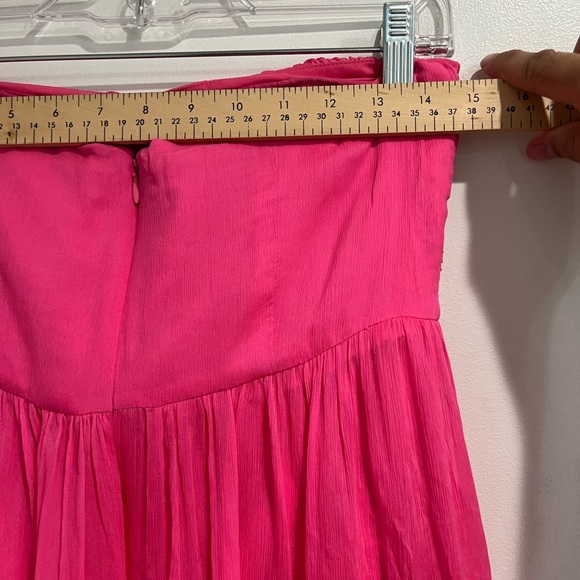 J Crew Pink Silk Strapless Taryn Dress Sz. 6P NWT - Picture 6 of 6